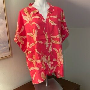Hawaiian print top
